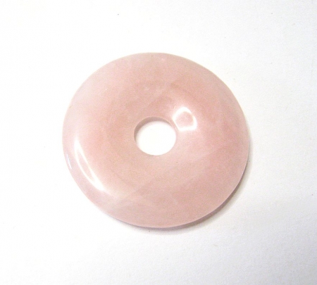 Edelstein Donut 40 mm Rosenquarz